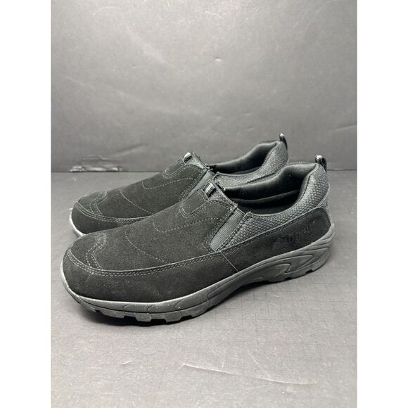 DENALI Black Suede Leather Slip On‎ Casual Shoes Mens Size Size US 9.5 - Picture 1 of 8